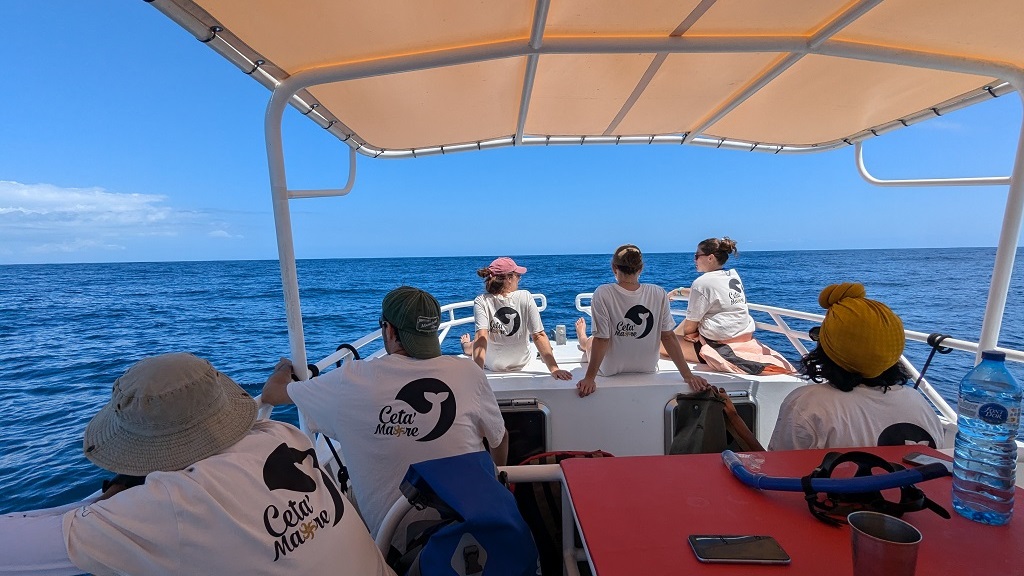 Observateurs en mer sortie dédiée WUJUA © David Lorieux