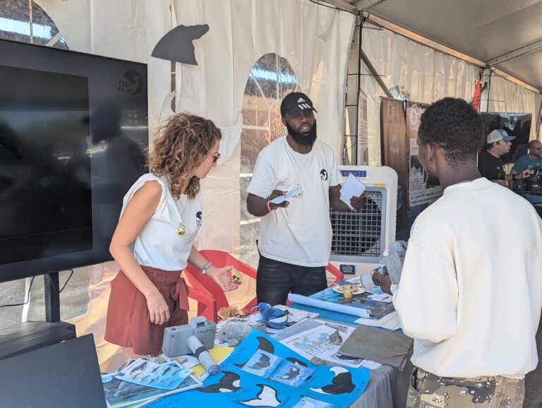 Fête de la science stand à Mamoudzou/ Crédit : David Lorieux